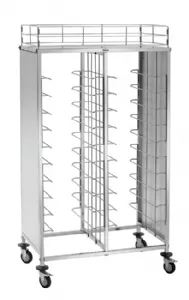 Chariot de transport en inox  GN1/1   20 niveaux  BARTSCHER AGN2000-1/1